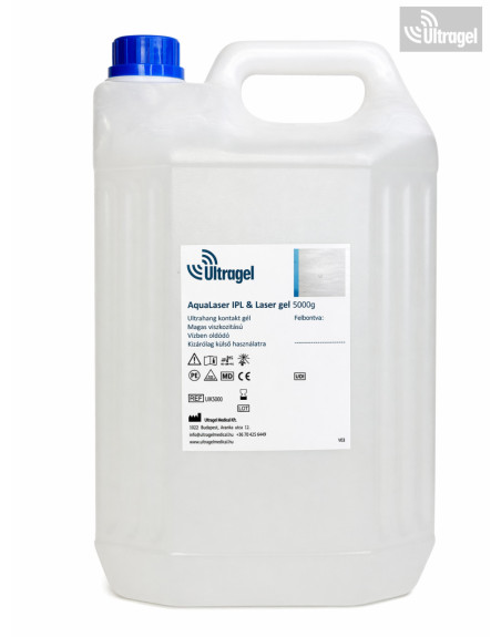 AquaLaser IPL és lézer gél 5000 g kannában