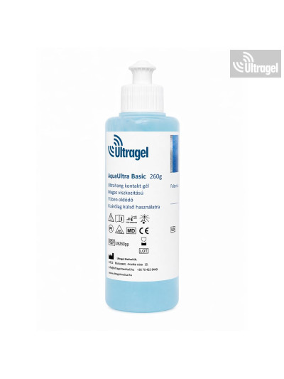AquaUltra Basic 260 g push-pull ultrahang gél
