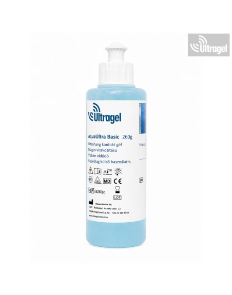AquaUltra Basic 260 g push-pull ultrahang gél