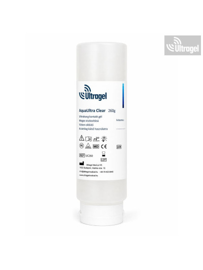 AquaUltra Clear ultrahang gél 260 g | Ultragél