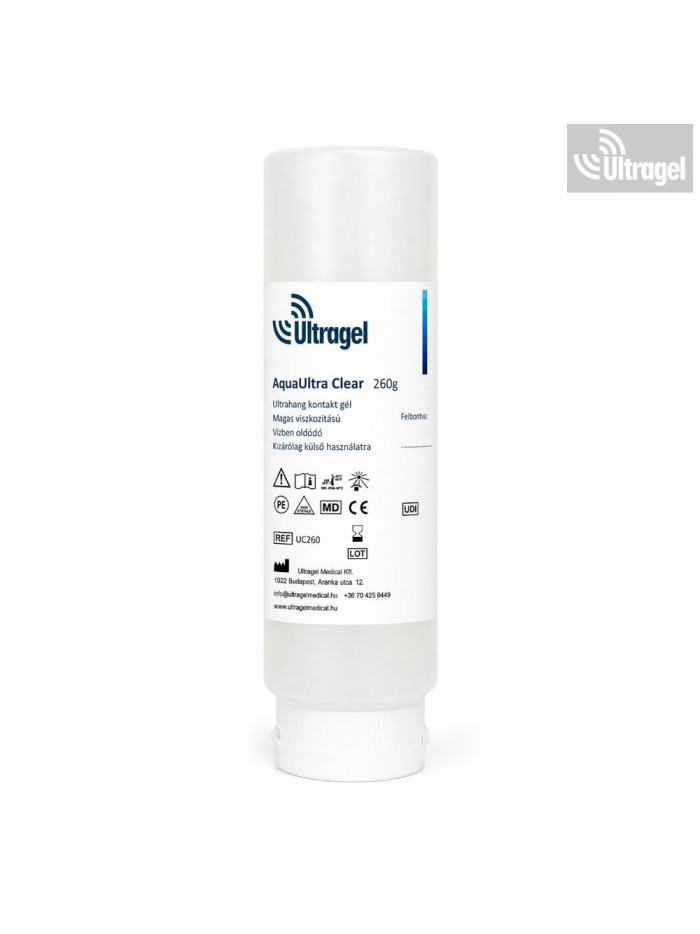 AquaUltra Clear ultrahang gél 260 g | Ultragél