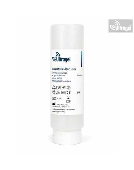 AquaUltra Clear ultrahang gél 260 g | Ultragél