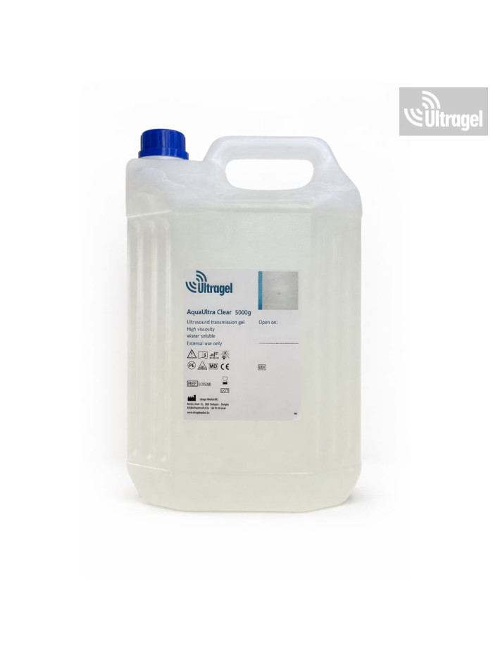 AquaUltra Clear ultrahang gél 5000 g kannában
