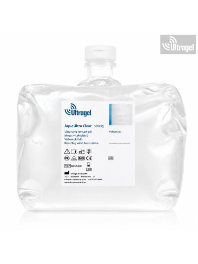 AquaUltra Clear gél 5000 g lágy ballonban
